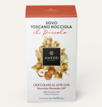 Jajko czekoladowe orzechowo-mleczne z niespodzianką Amedei, 80g