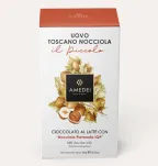 Jajko czekoladowe orzechowo-mleczne z niespodzianką Amedei, 80g