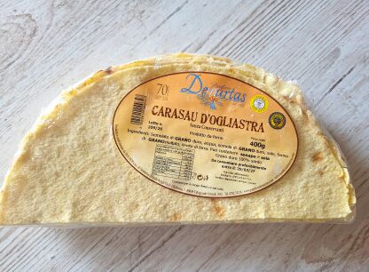 Pane Carasau - sardyński chrupki chlebek, 400g