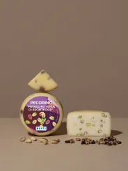 Owczy ser dojrzewający z pistacjami z Bronte DOP, Busti, ok. 310g