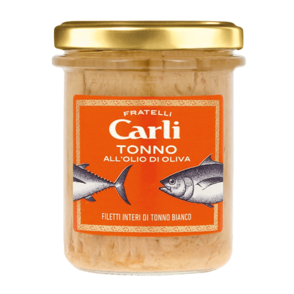 Tuńczyk Biały w oliwie z oliwek, Carli 190 g