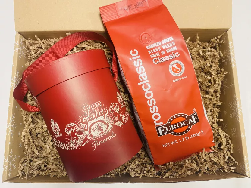 Zestaw prezentowy Panettone i Kawa