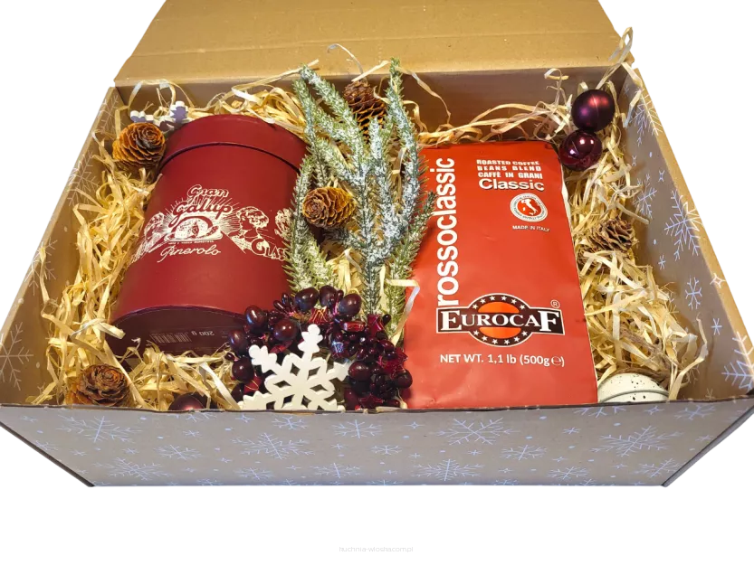 Zestaw prezentowy Panettone i Kawa