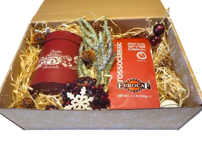 Zestaw prezentowy Panettone i Kawa