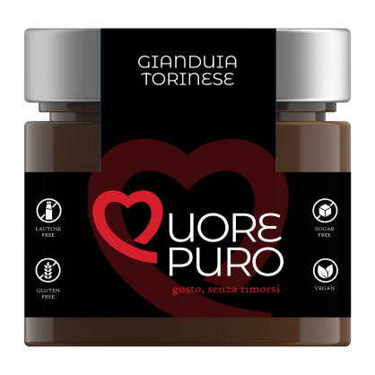 Krem Gianduja, bezglutenowy, bez cukru, 125g