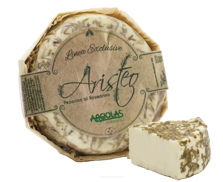 Aristeo Pecorino al Rosmarino - Sery owczy z rozmarynem, ok. 275 g