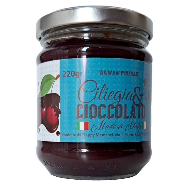 Konfitura z wiśni i czekolady 220g