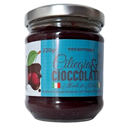 Konfitura z wiśni i czekolady 220g