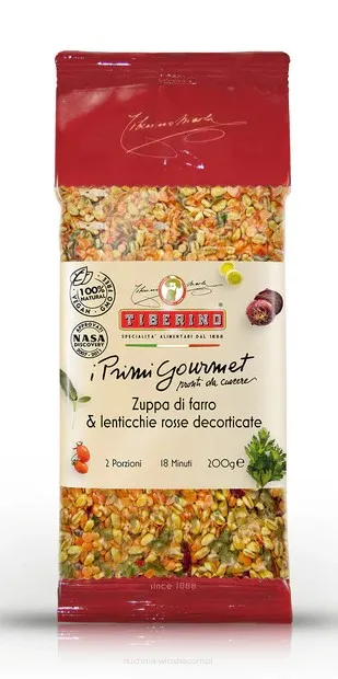 Zupa orkiszowa z czerwoną soczewicą 200g