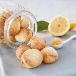 Amaretti Morbidi al Limone - miękkie ciasteczka migdałowe z cytryną, Carli 300g