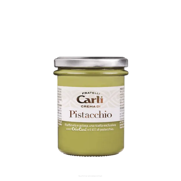 Krem pistacjowy Fratelli Carli 200g