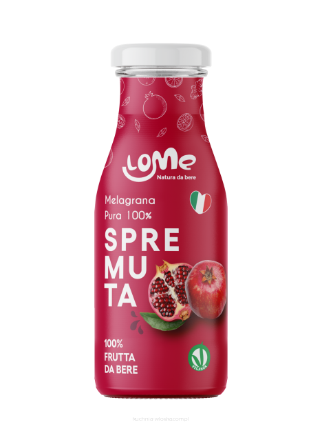 Naturalny sok 100% owoce granatu, wyciskany na zimno, 200ml