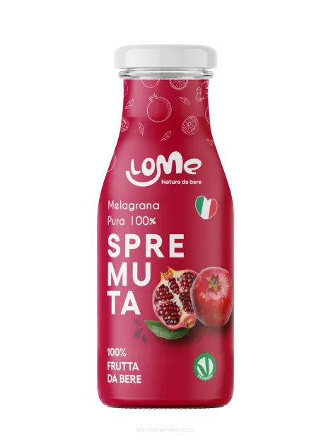 Naturalny sok 100% owoce granatu, wyciskany na zimno, 200ml