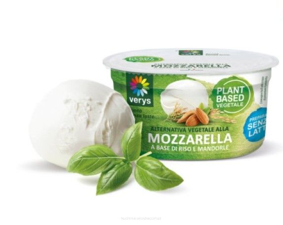 Roślinna alternatywa dla mozzarelli w kulce, 100g