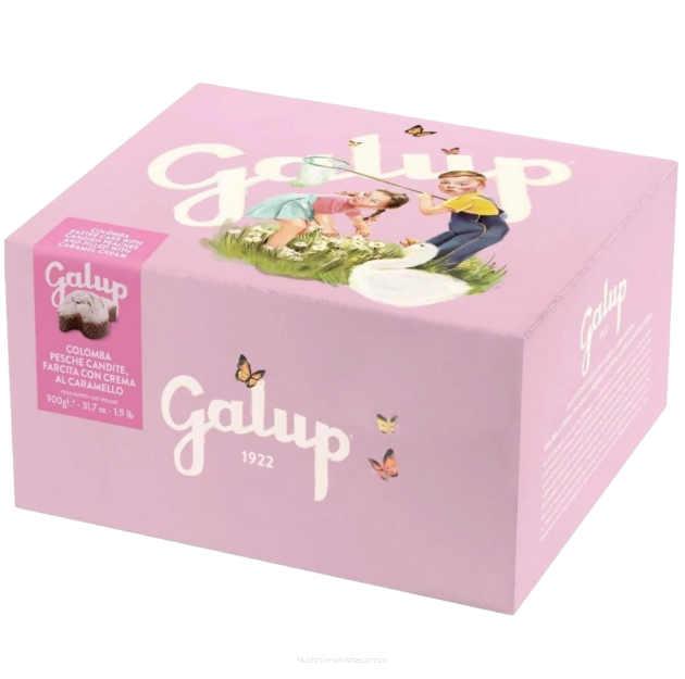 Colomba Brzoskwinia Kandyzowana i Słony Karmel, Galup, 900g