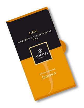 CRU Jamaica - czekolada Amedei ciemna 70%, 50g