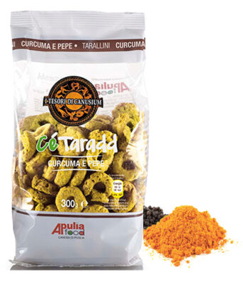 Taralli kurkuma i pieprz, 300g