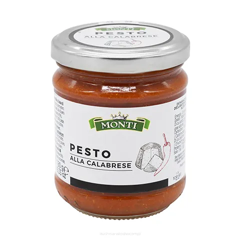 Pesto Kalabryjskie bezglutenowe, 180g