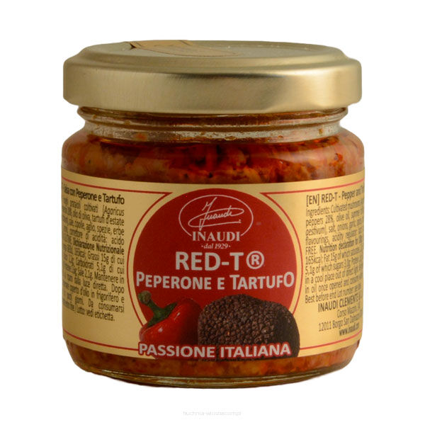 Red T - sos z mielonych trufli i papryki, 80 g
