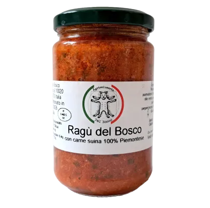 Sos Ragu' del Bosco - gotowy sos do makaronu z piemoncką wieprzowiną 300g