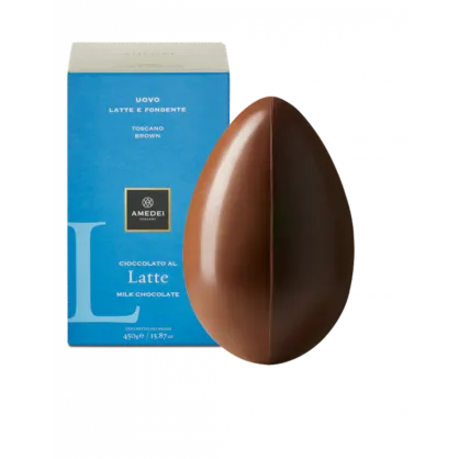 Jajko czekoladowe Amedei Mleczna/Ciemna, 450g