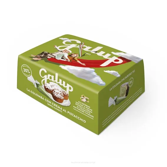 Colomba z kremem pistacjowym do nadziewania, 750g