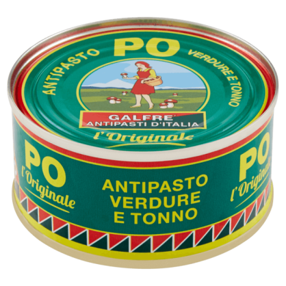 Antipasto Po - sałatka z warzyw i tuńczyka, 120g