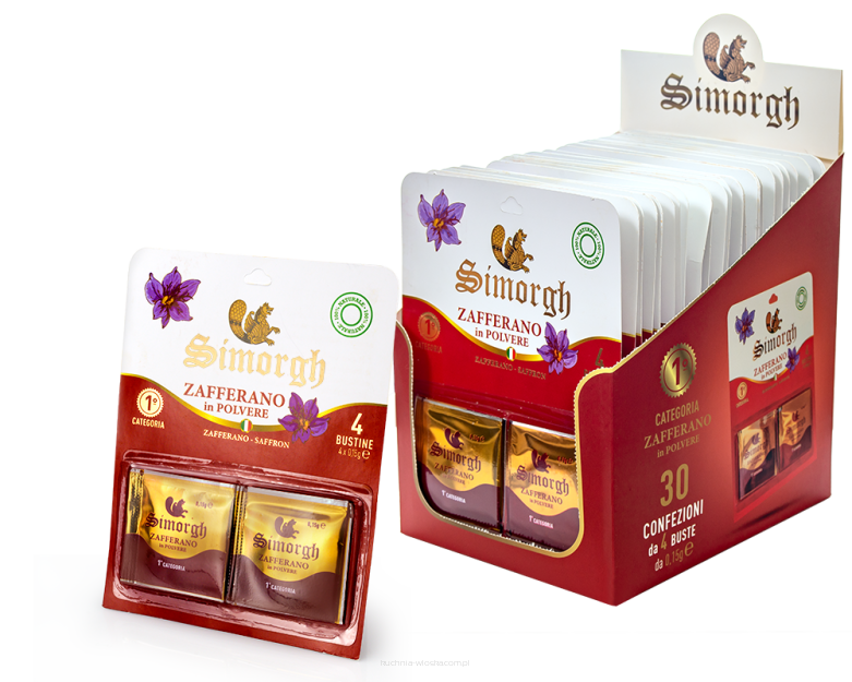 Szafran w proszku, 1 kategoria, AAA, blister,  0,60g.