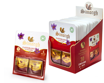 Szafran w proszku, 1 kategoria, AAA, blister,  0,60g.