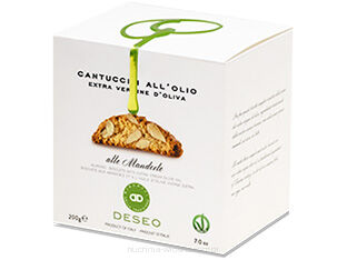 Cantuccini wegan migdałowe z oliwą z oliwek, 200g