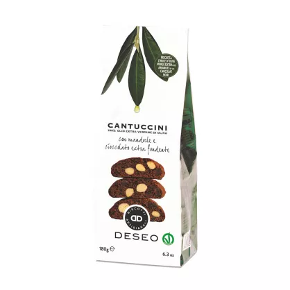 Cantuccini wegan z czekoladą i oliwą z oliwek, 180g