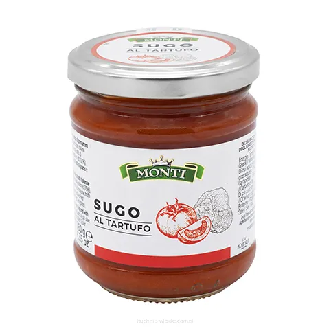 Sugo al Tartufo - bezglutenowy sos pomidorowo-truflowy, 180g