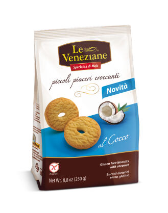 Ciastka kokosowe bezglutenowe 250g