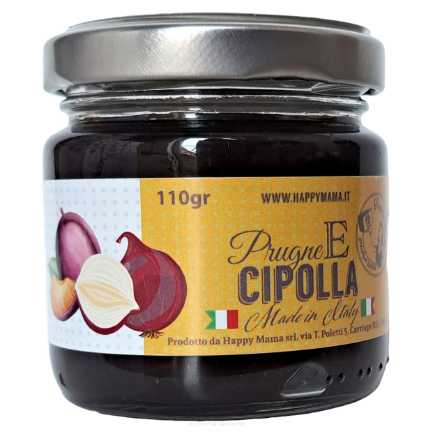 Konfitura ze śliwek i cebuli 110g