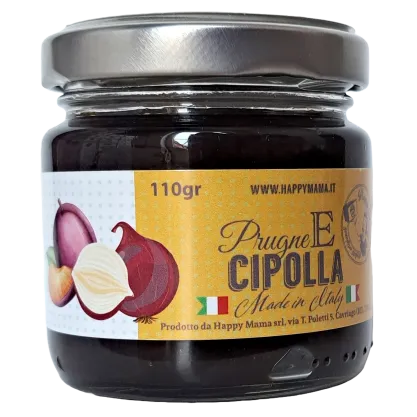 Konfitura ze śliwek i cebuli 110g