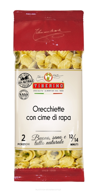 Makaron Orecchiette z kwiatami brokułu, 200g