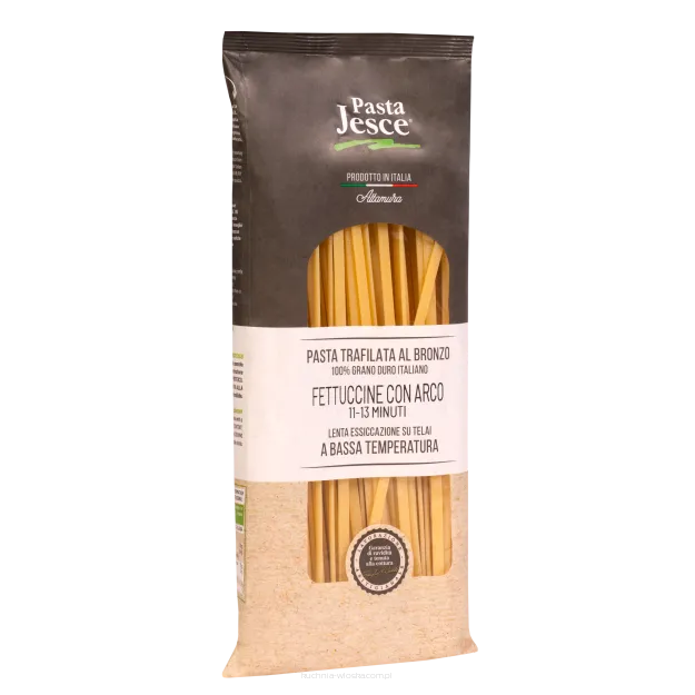 Makaron Fettuccine z pszenicy durum 500g, Pasta Jesce