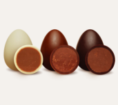 Selezione Ovetti 9 - Bombonierka z nadziewanymi jajkami czekoladowymi Amedei, 117g