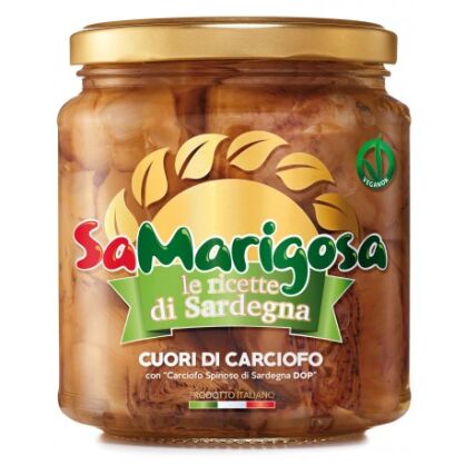Serca karczochów sardyńskich z przyprawami w oleju słon., 500g
