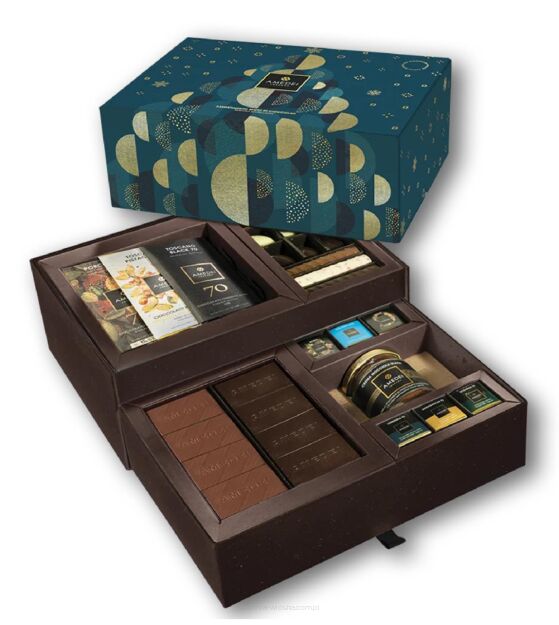 Dono - zestaw prezentowy czekoladowych specjałów Amedei, 846g