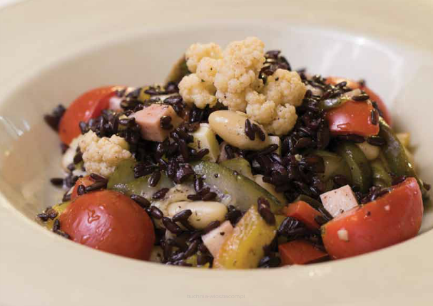 Sałatka ryżowa z warzywami Sa Marigosa